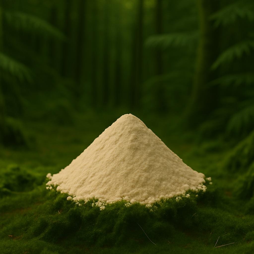 Bamboo • Powder extracted at 7% silica, non-encapsulated • Nails, hair, skin • 25g 50g 100g